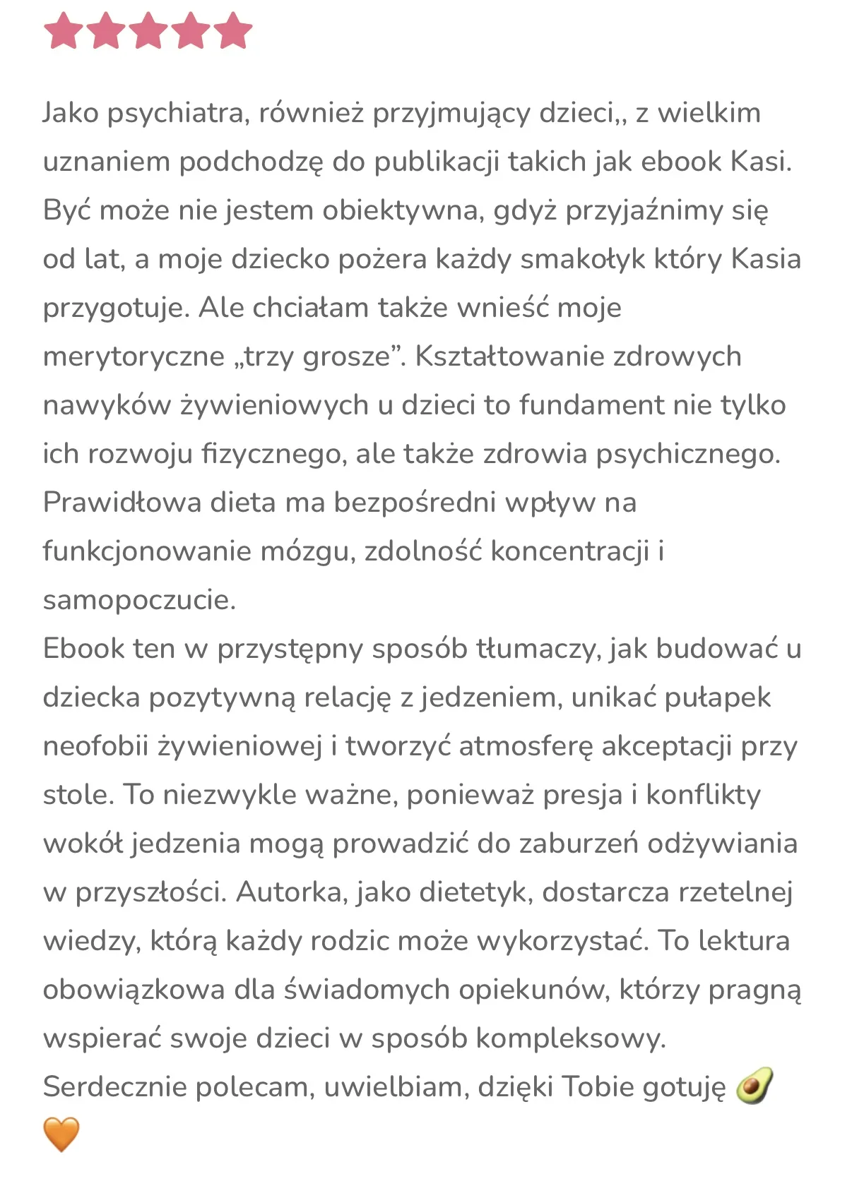 Opinia lekarza psychiatry o ebooku Odporne Dziecko